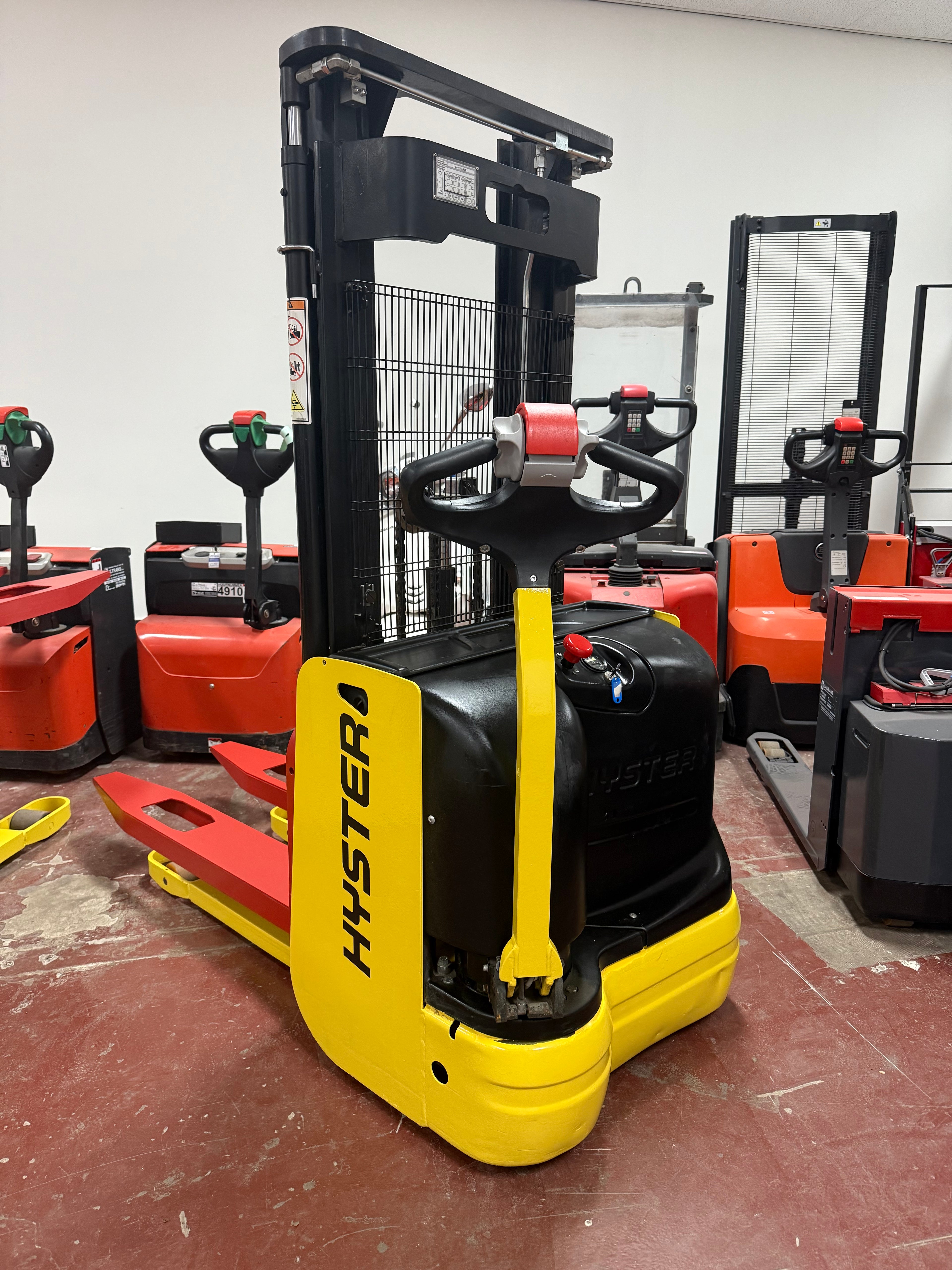 S00012 - HYSTER S1.0AC BJ2016 500UUR 1000KG DUPLO 2.60M STAPELAAR