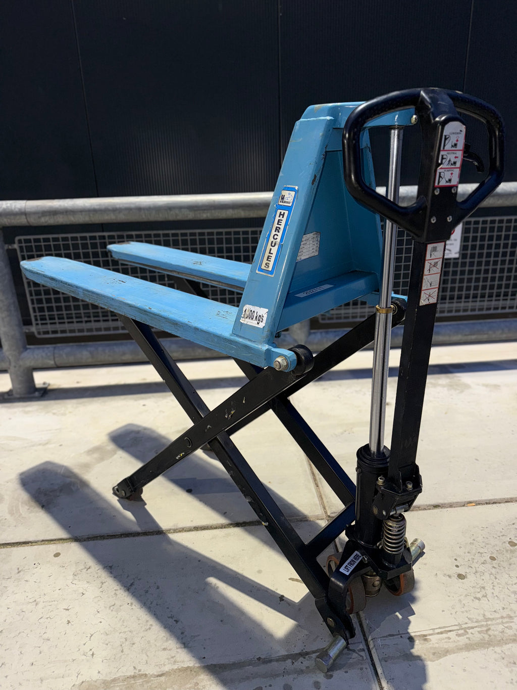 HERCULES HAND-SCHAAR PALLETWAGEN 80CM 1000KG