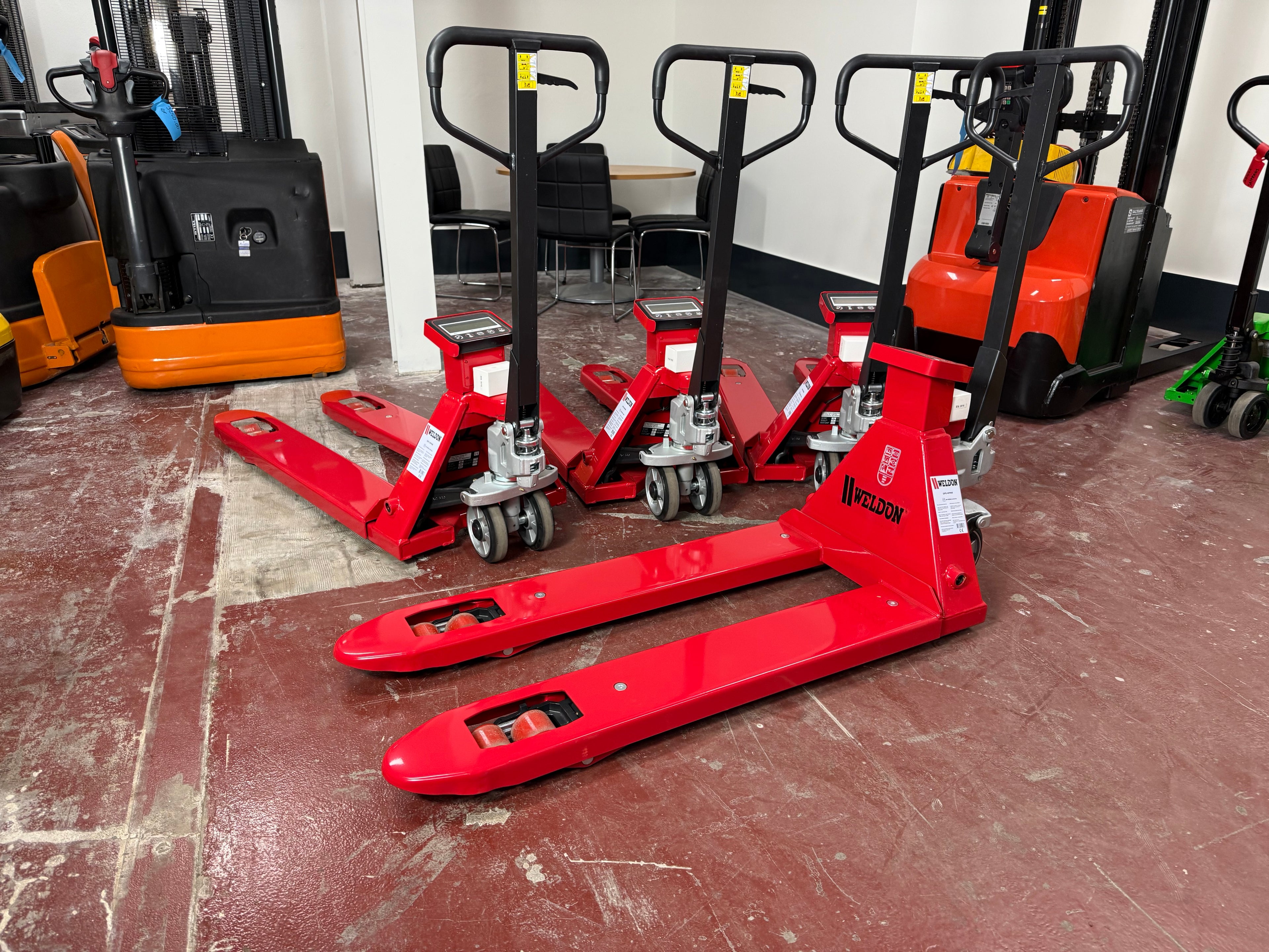 WELDON QPD WEEG-PALLETWAGEN 2000KG NIEUW UIT VOORRAAD