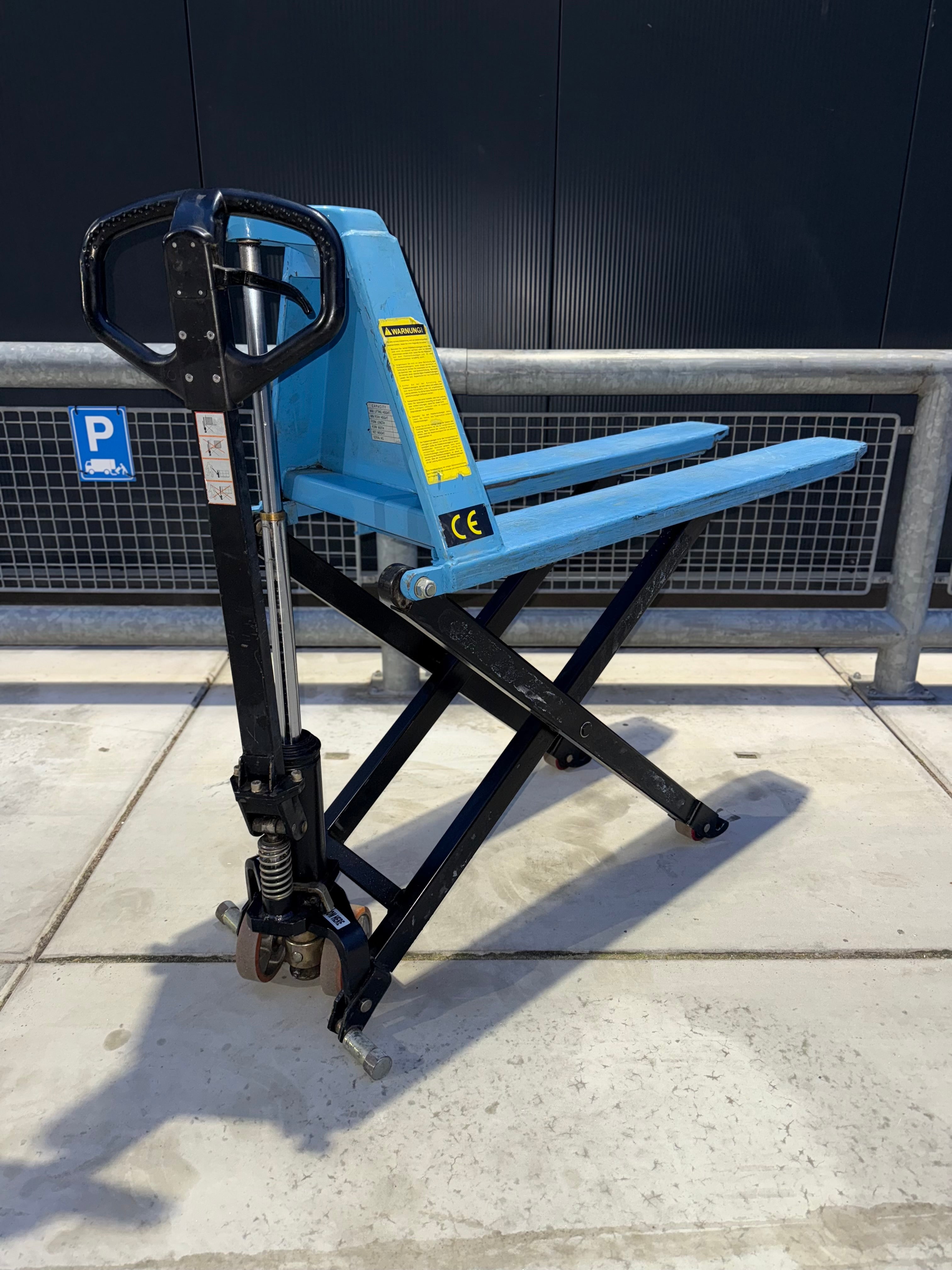 HERCULES HAND-SCHAAR PALLETWAGEN 80CM 1000KG