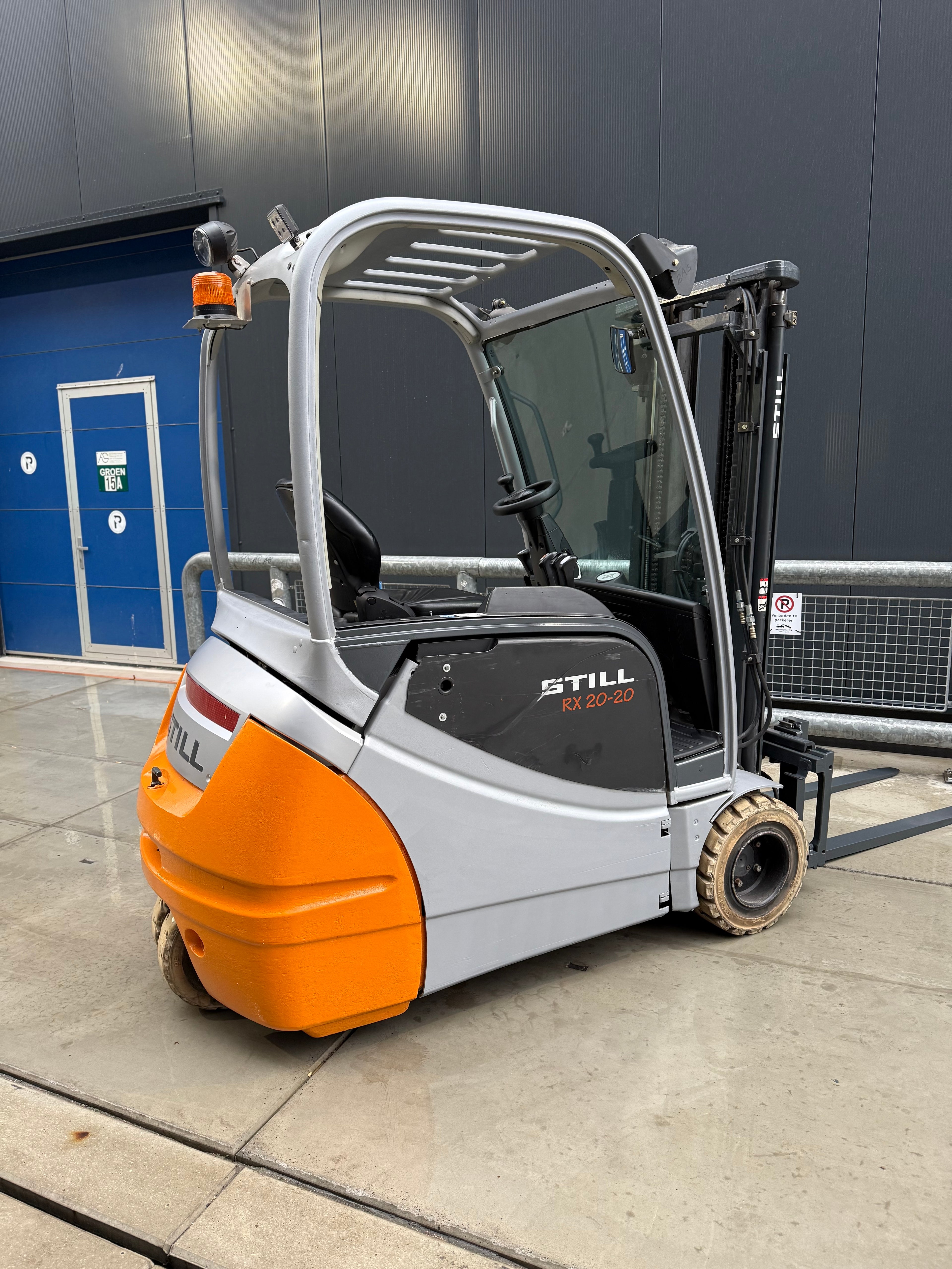 B00016 STILL RX20-20 2000KG TRIPLEX 4,50M 8000UUR BATTERIJ 2024