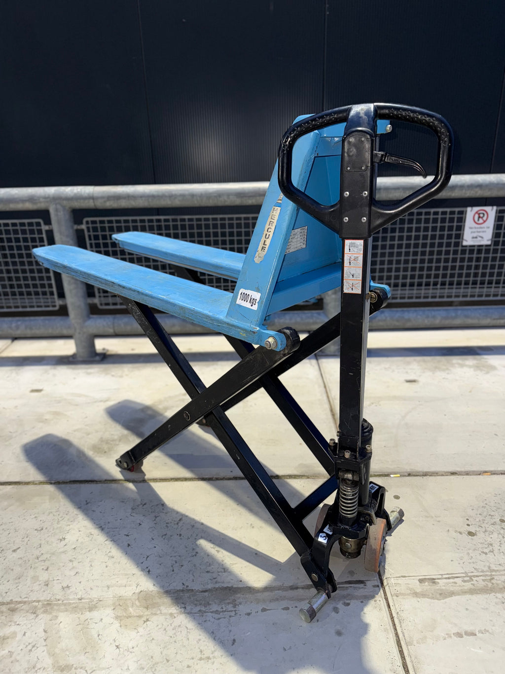 HERCULES HAND-SCHAAR PALLETWAGEN 80CM 1000KG