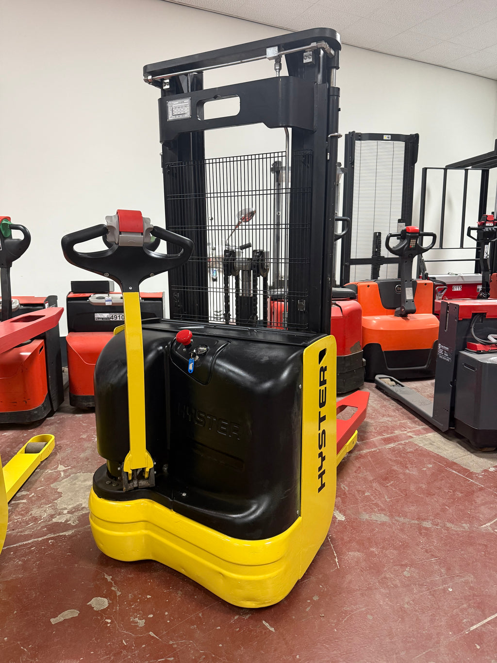 S00012 - HYSTER S1.0AC BJ2016 500UUR 1000KG DUPLO 2.60M STAPELAAR