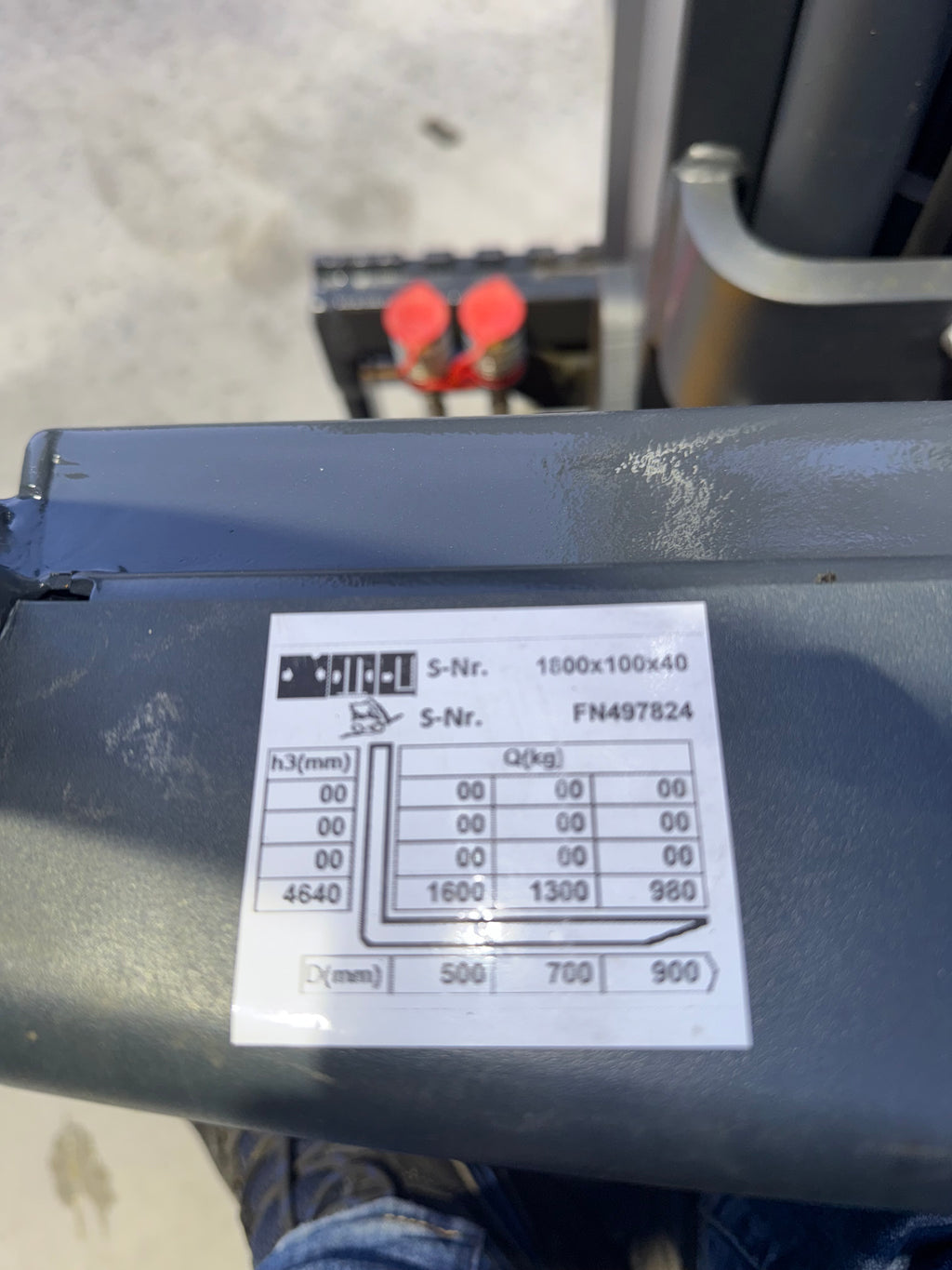 B00002 - JUNGHEINRICH EFG216K 1600KG TRIPLEX 4,60M BJ 2015 4300UUR