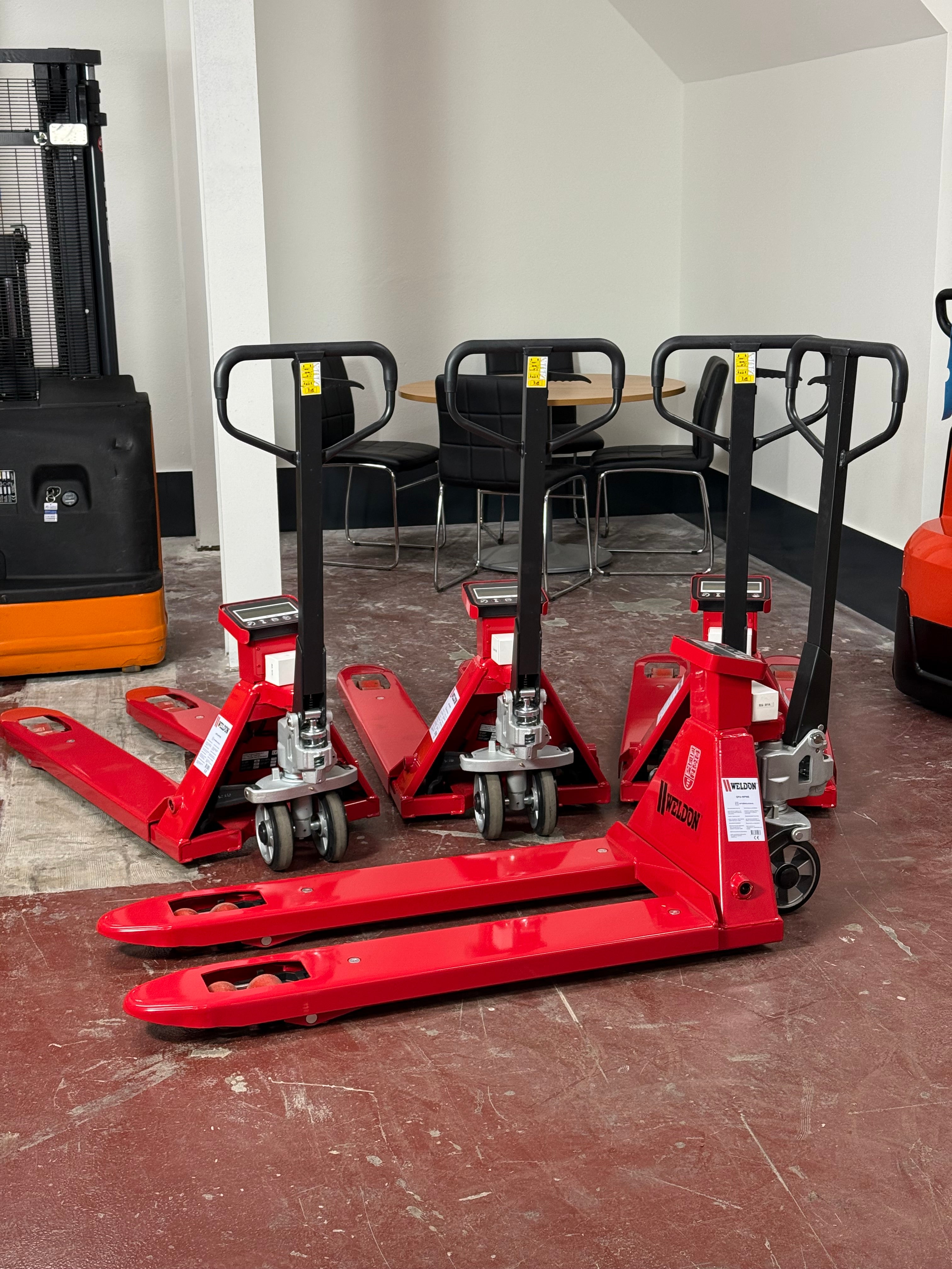 WELDON QPD WEEG-PALLETWAGEN 2000KG NIEUW UIT VOORRAAD