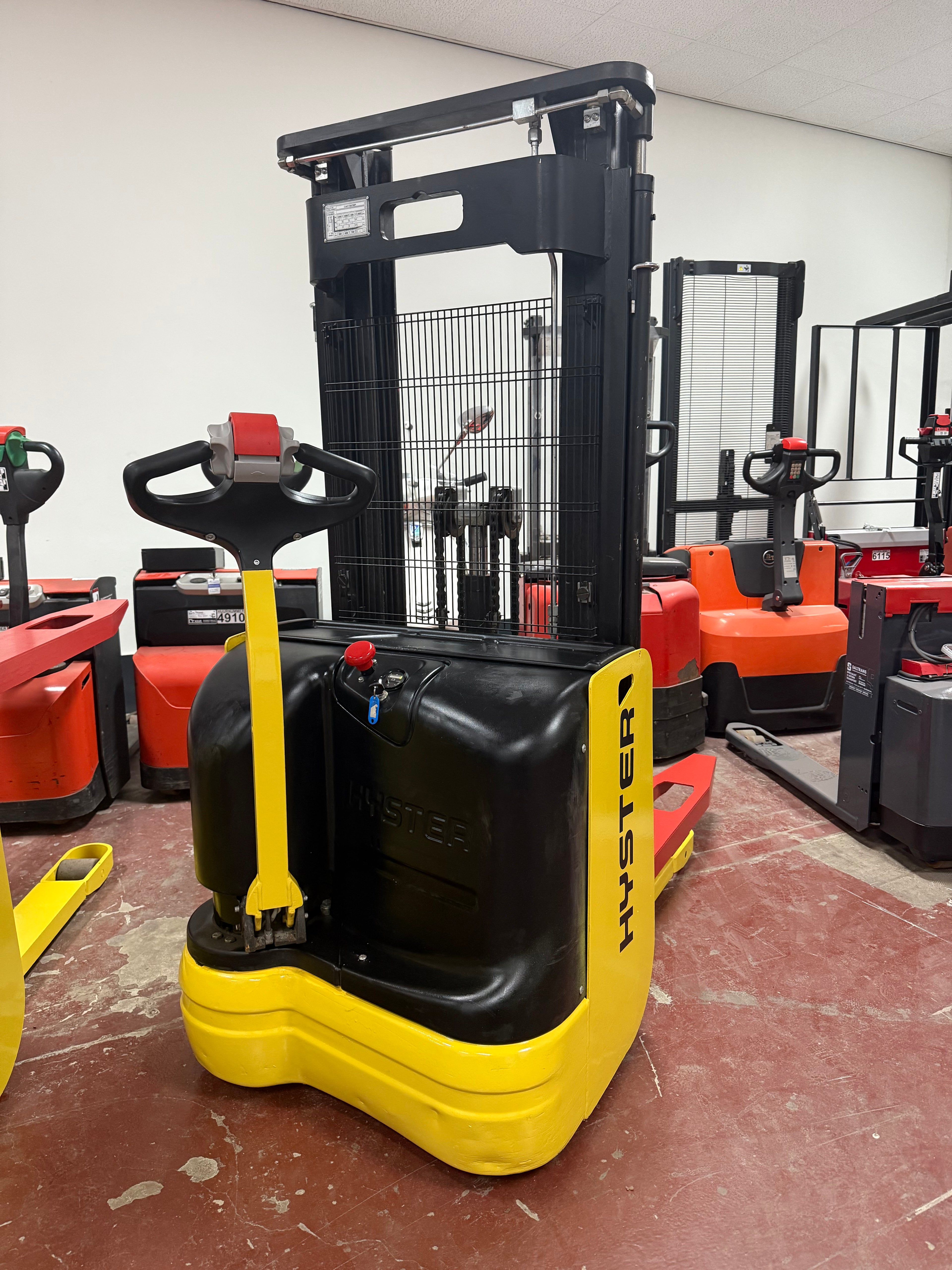 S00012 - HYSTER S1.0AC BJ2016 500UUR 1000KG DUPLO 2.60M STAPELAAR