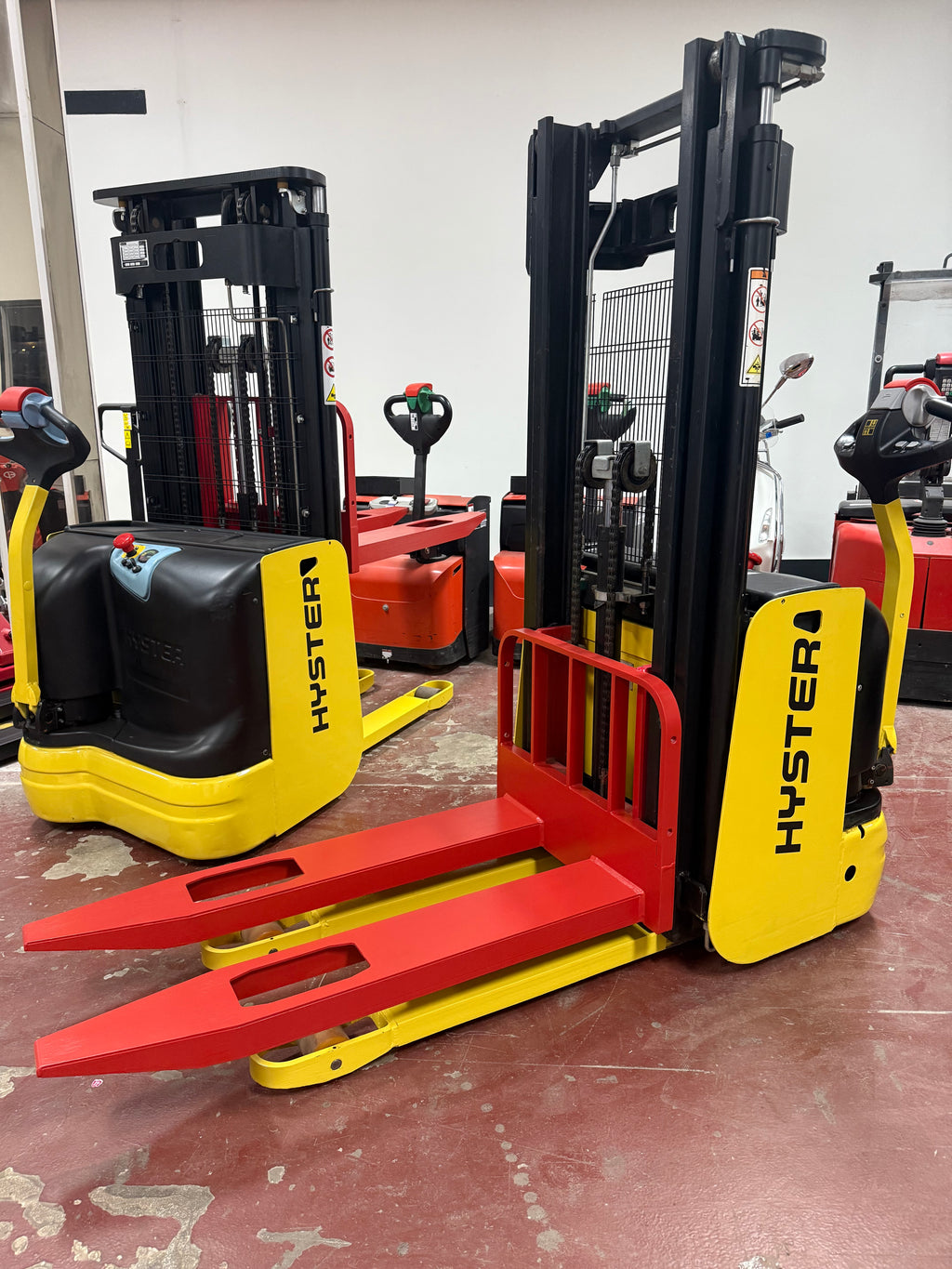 S00012 - HYSTER S1.0AC BJ2016 500UUR 1000KG DUPLO 2.60M STAPELAAR