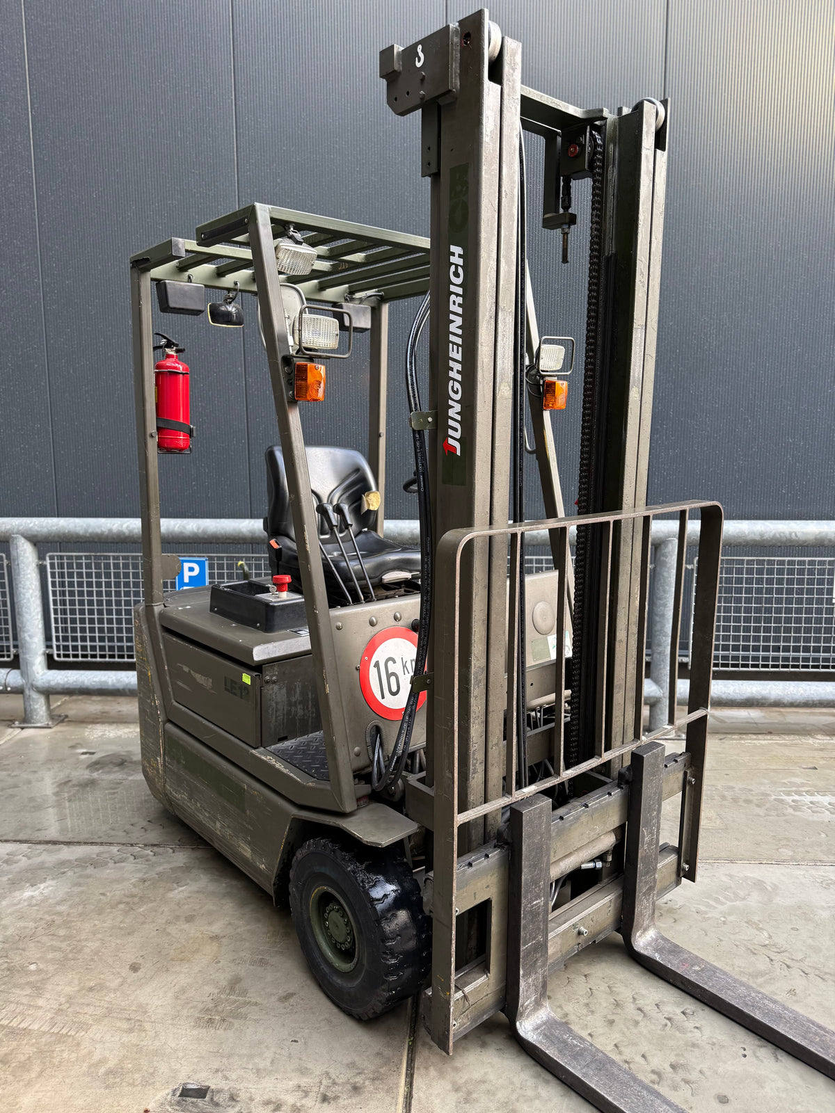 B00024 - STEINBOCK LE13 1300KG DUPLEX 3,50M 2700UUR HEFTRUCK