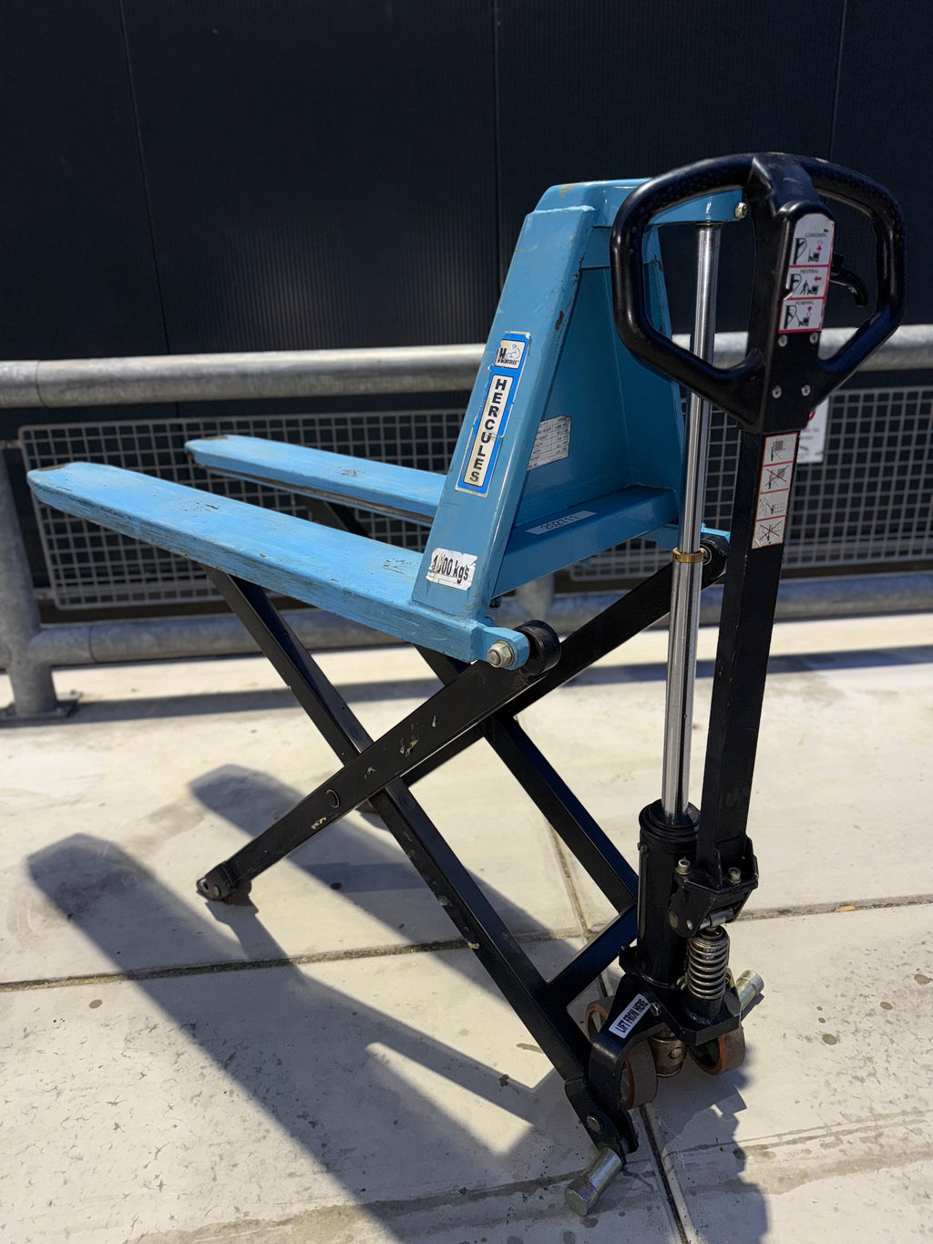 HERCULES HAND-SCHAAR PALLETWAGEN 80CM 1000KG