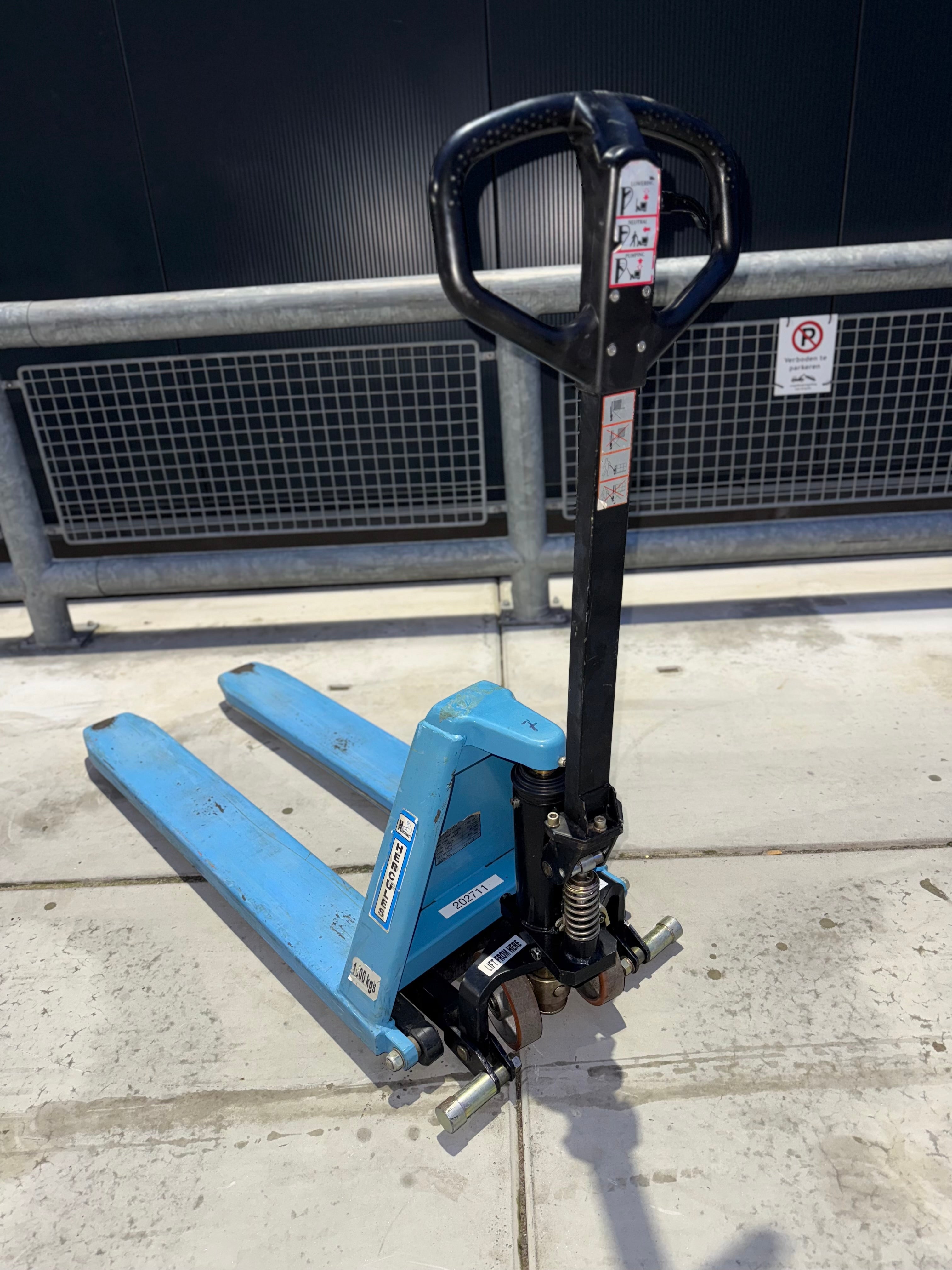 HERCULES HAND-SCHAAR PALLETWAGEN 80CM 1000KG