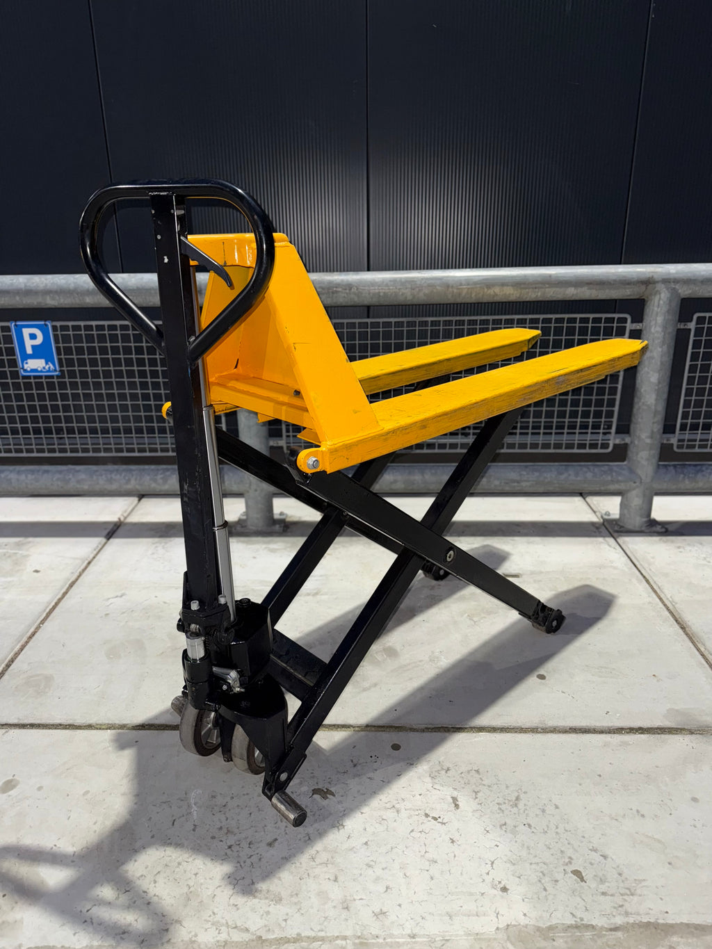 HAND-SCHAAR PALLETWAGEN 80CM 1000KG