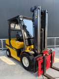 B00031 - YALE DIESEL 3500KG TRIPLEX 4,90M BJ2015 4900UUR + KANTELAAR