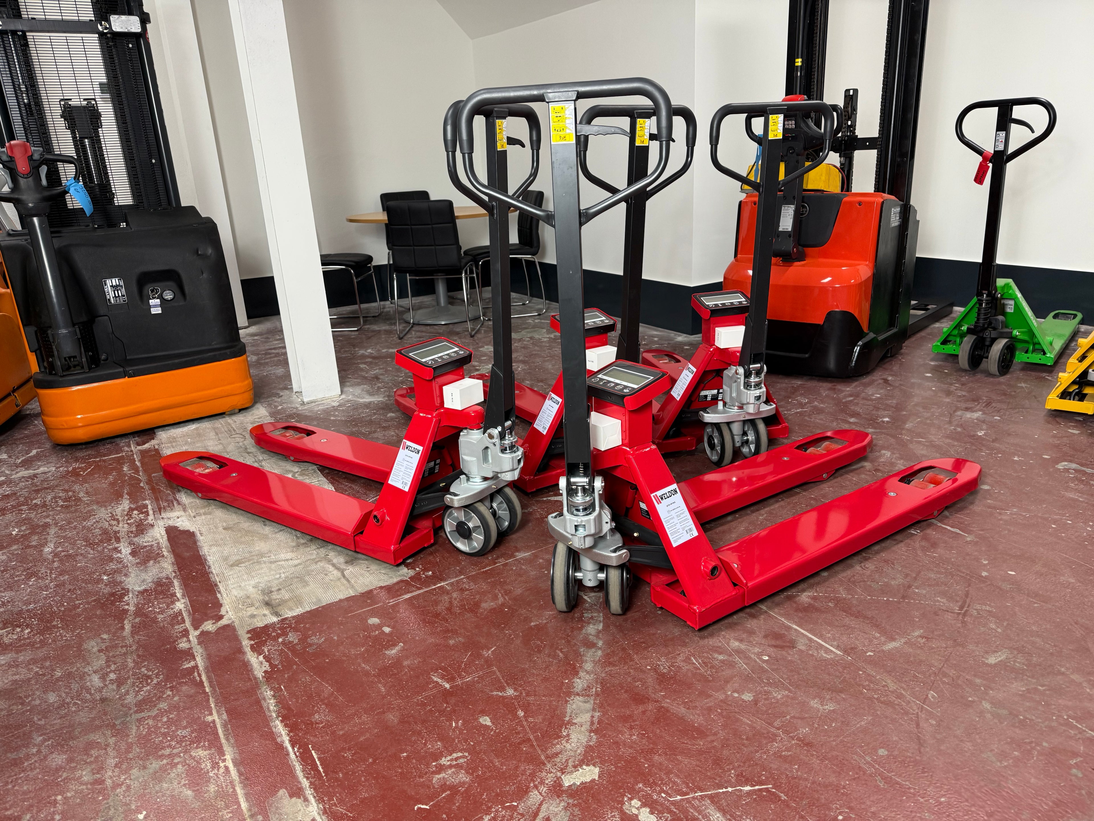 WELDON QPD WEEG-PALLETWAGEN 2000KG NIEUW UIT VOORRAAD